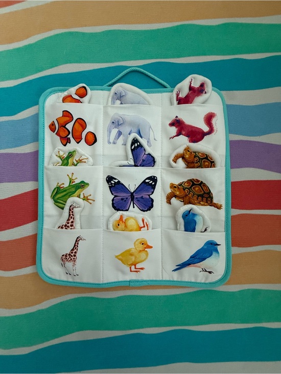 Lovery Other - *SOLD*Lovevery quilted critter pockets